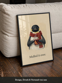Pinguin Winter Illustration