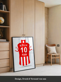 Köln Trikot Rot Streifen