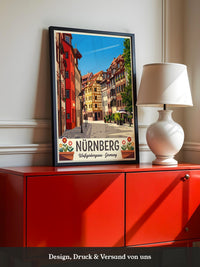 Nürnberg Altstadt Fachwerkhäuser