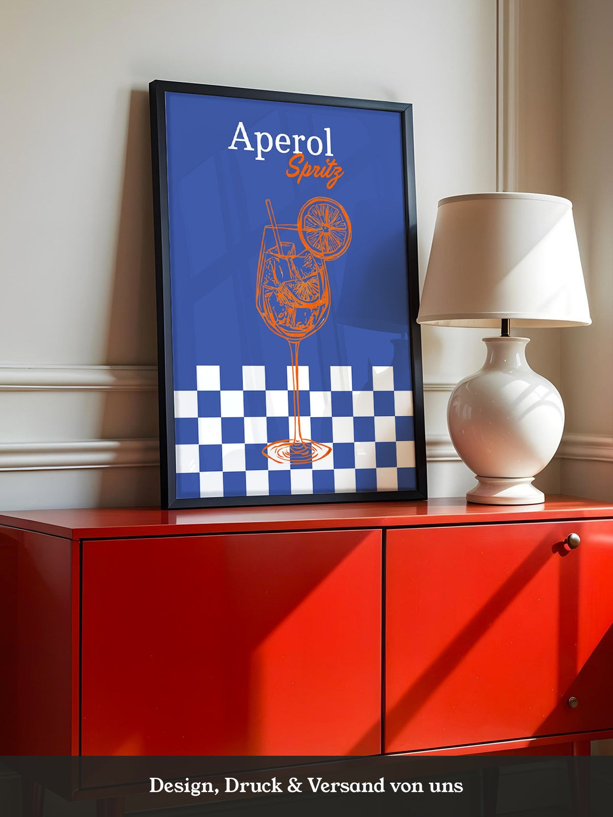 Aperol Spritz Blau Orange