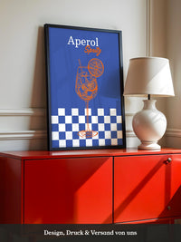 Aperol Spritz Blau Orange