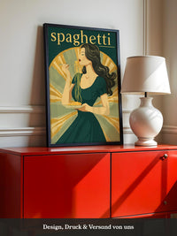 Spaghetti Genuss Retro-Design