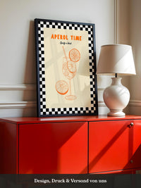 Aperol Spritz Retrozeichnung