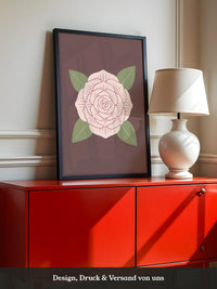 Rose Blüte Minimalistisch