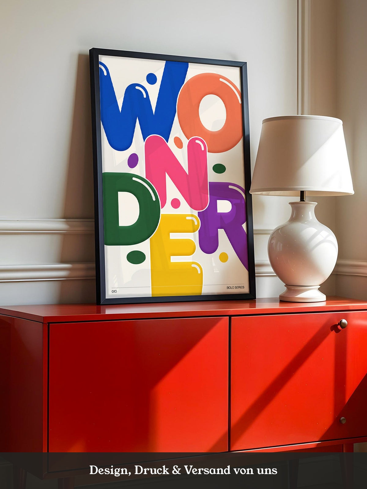Bunte Buchstaben Wunder