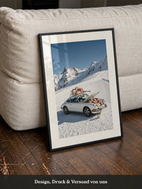 Sportwagen Winterstimmung