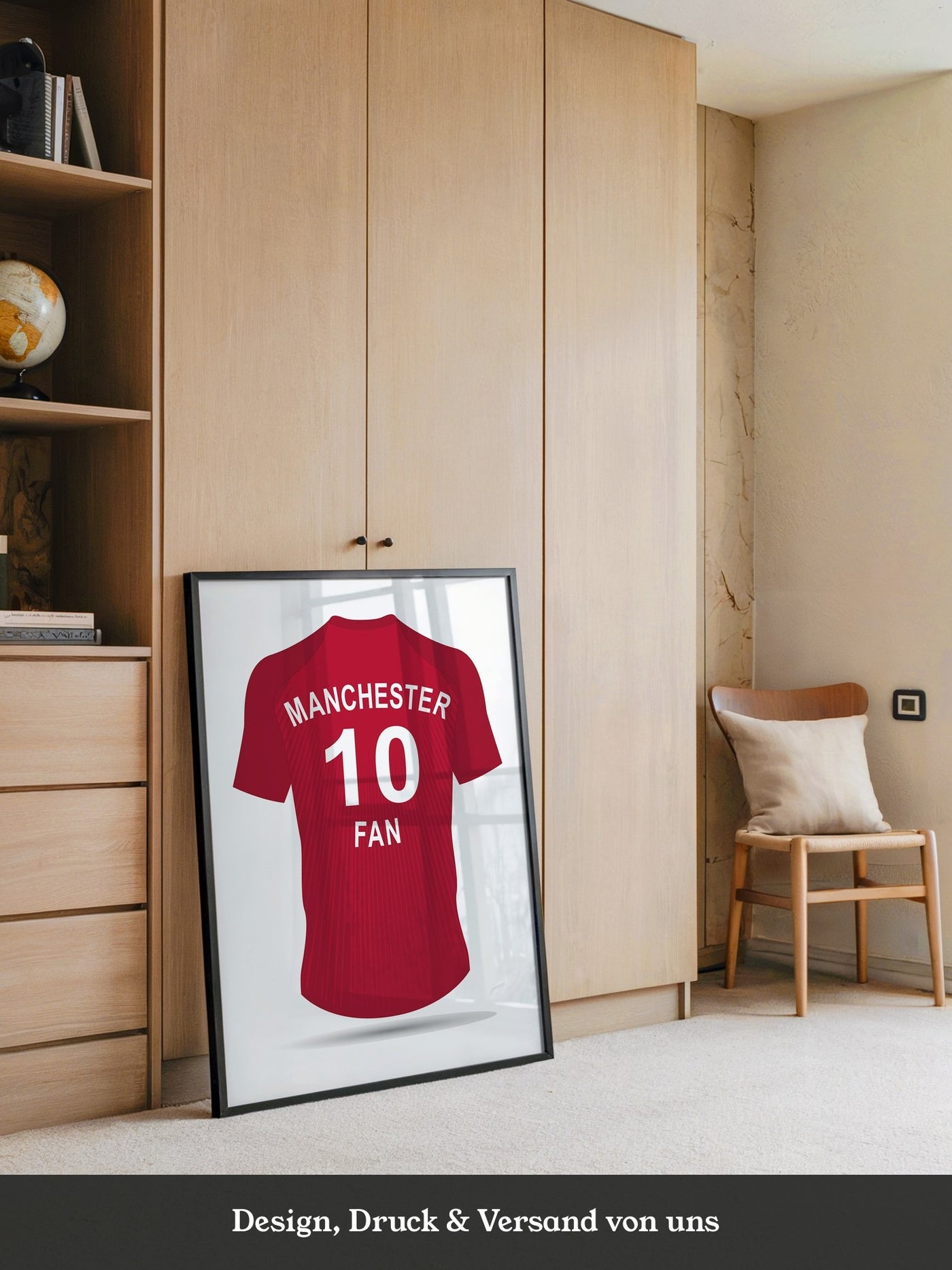 Manchester Trikot Rückenansicht