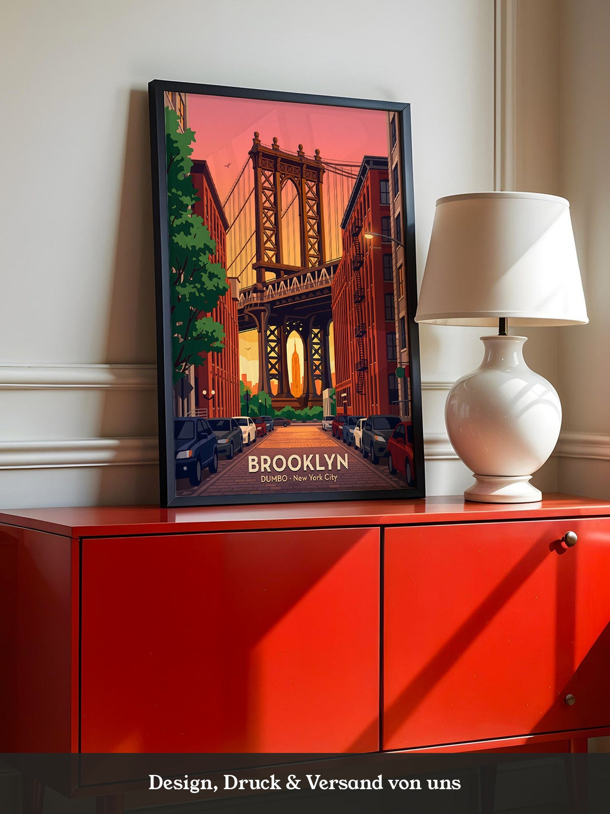 Brooklyn Abenddämmerung Perspektive