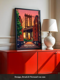 Brooklyn Abenddämmerung Perspektive
