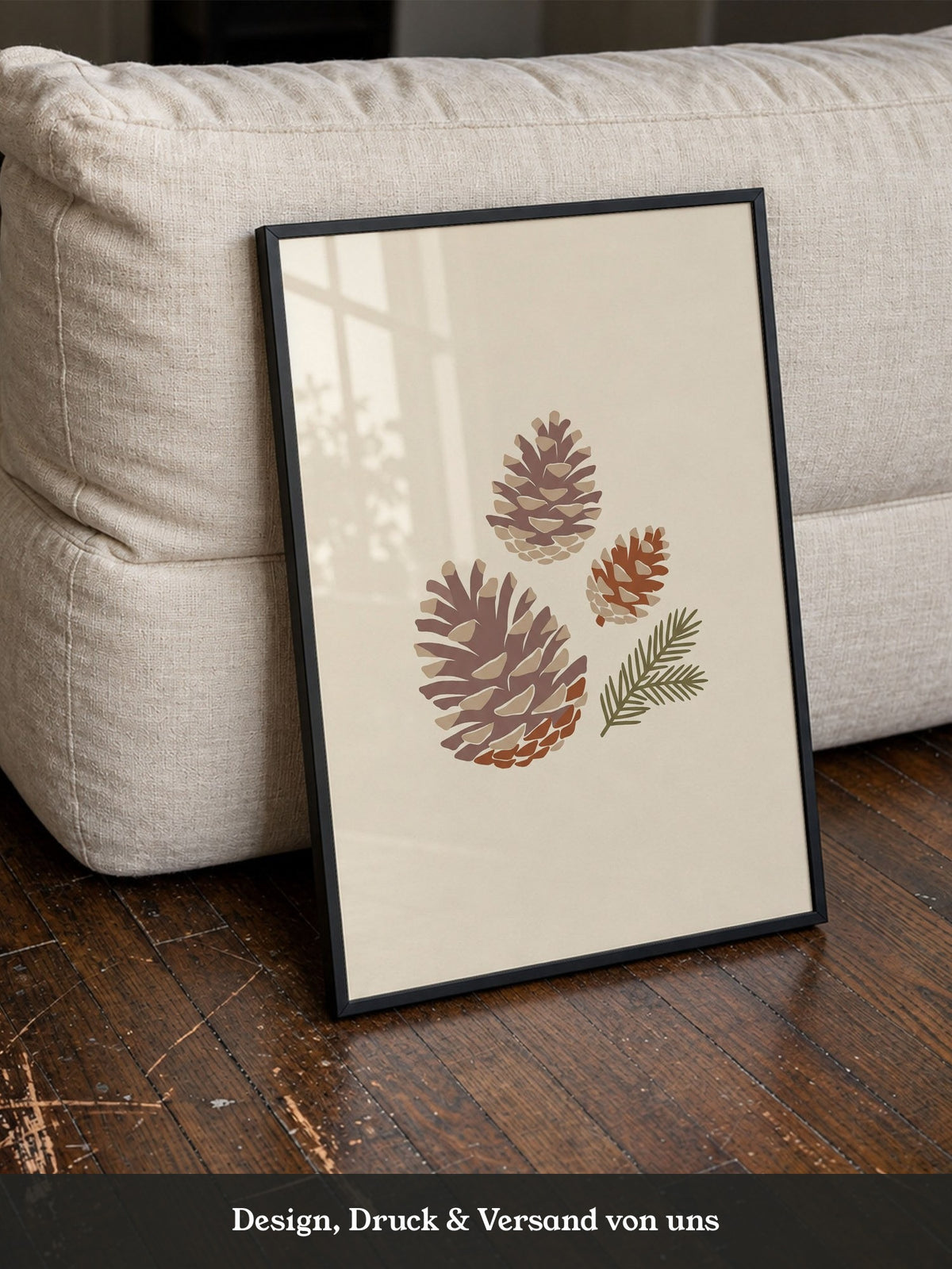 Kiefernzapfen Natur Illustration