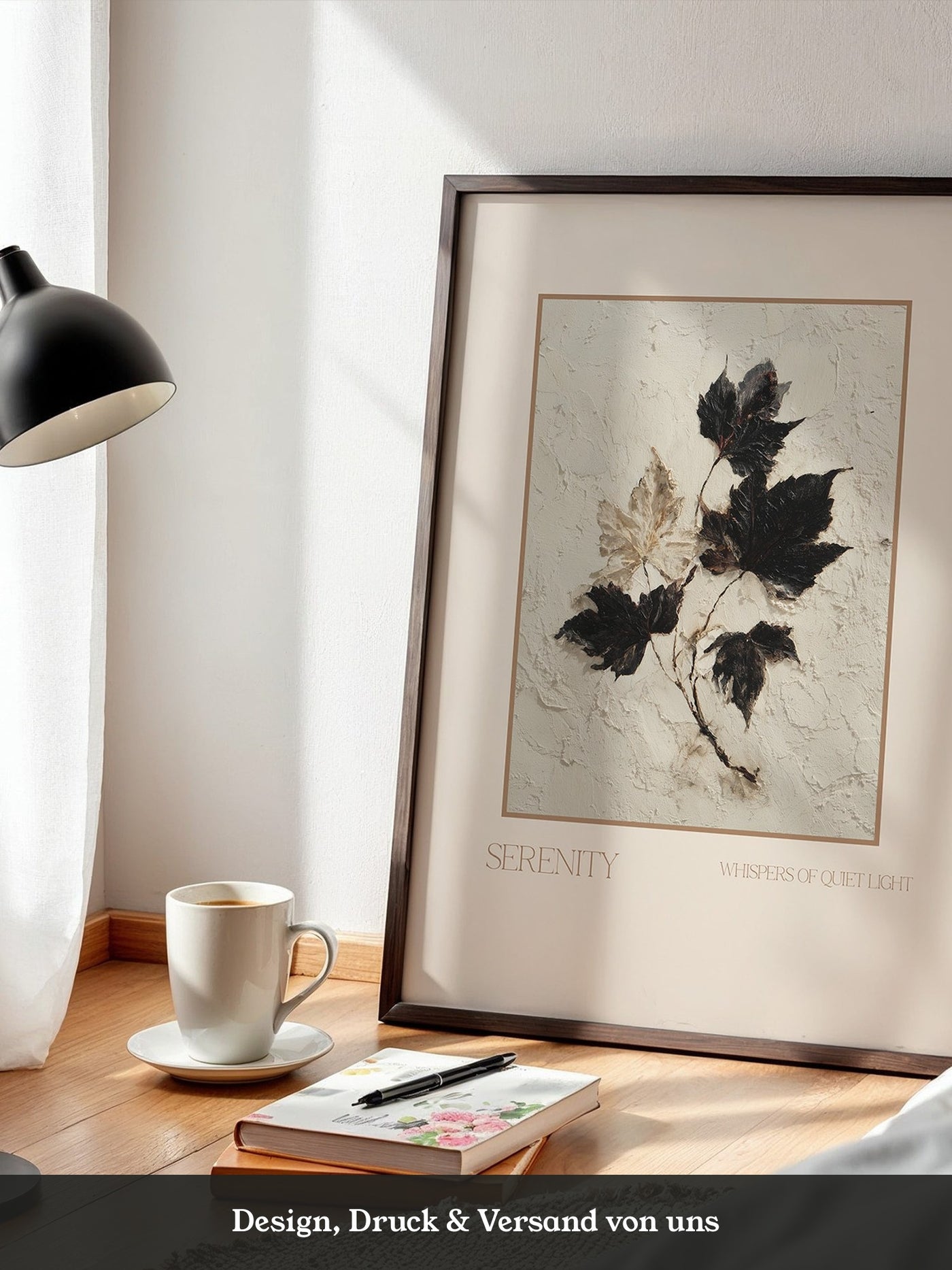 Herbstblätter Strukturiert Vintage