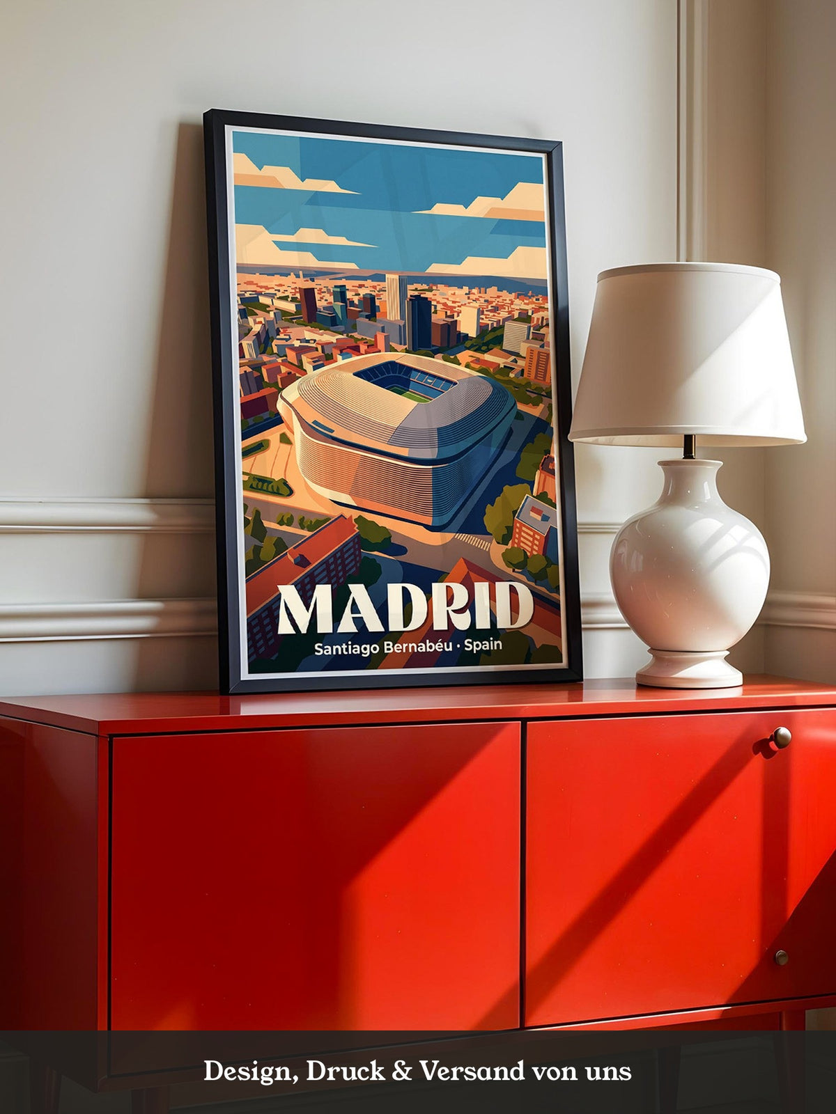 Stadion Madrid Retro Stil