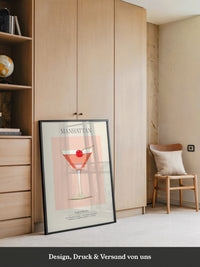 Cocktailglas Kirsche Illustration