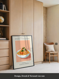 Spaghetti Bolognese Pastellfarben
