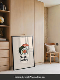 Sushi Illustration Skizzenstil