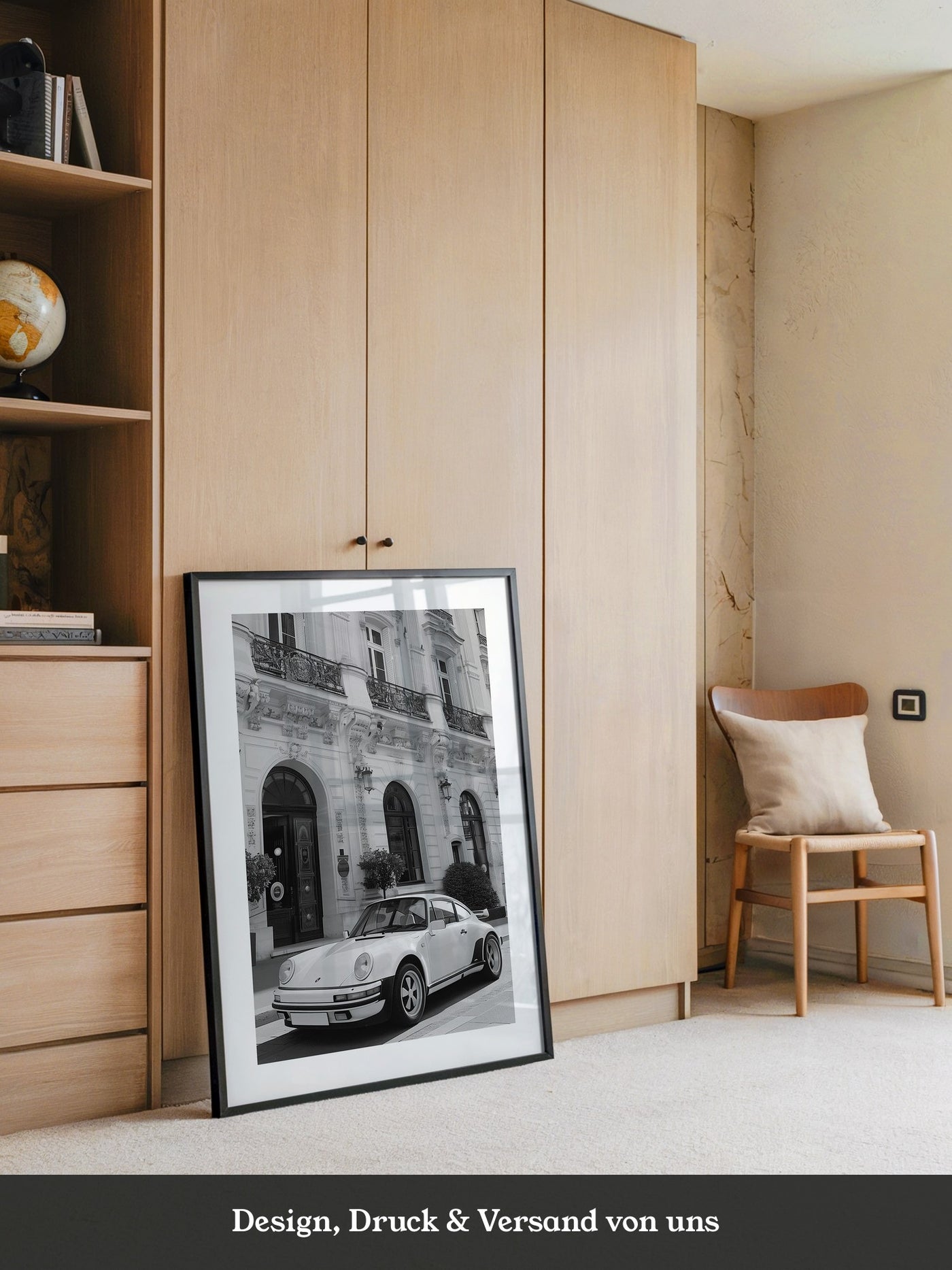 Porsche Klassik S/W Fassade