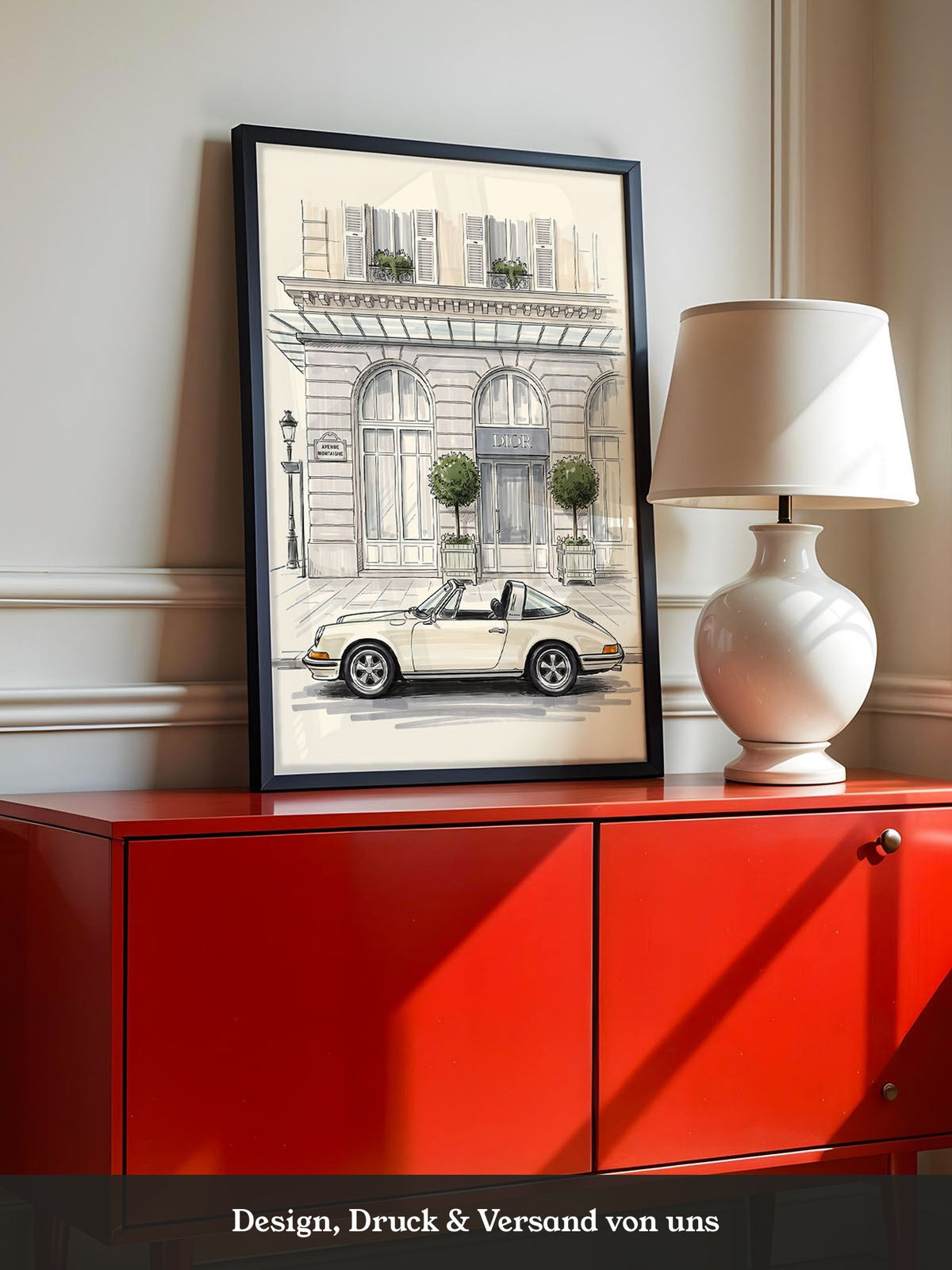 Elfer Cabrio Paris Straße
