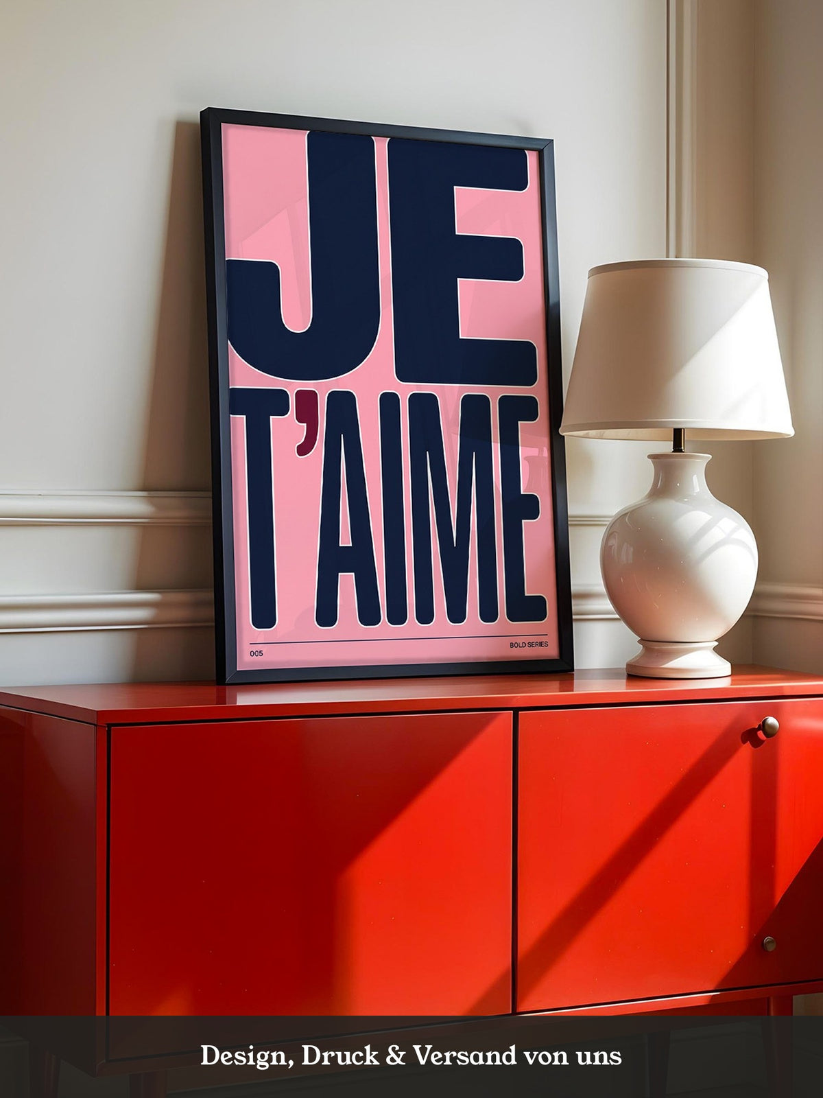 Je T'aime Bold Pink