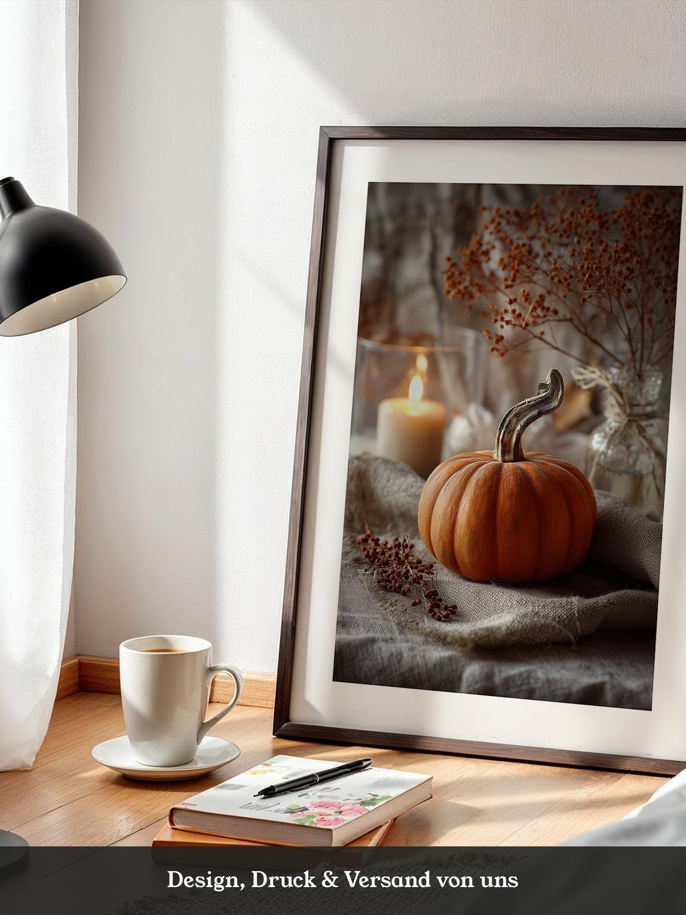 Kürbis Herbstlich Stillleben