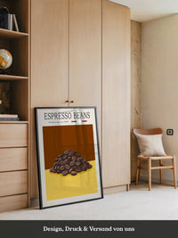 Espressobohnen Retro Look