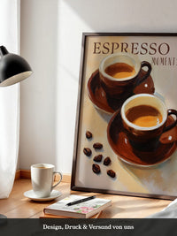 Espresso Tassen malerisch