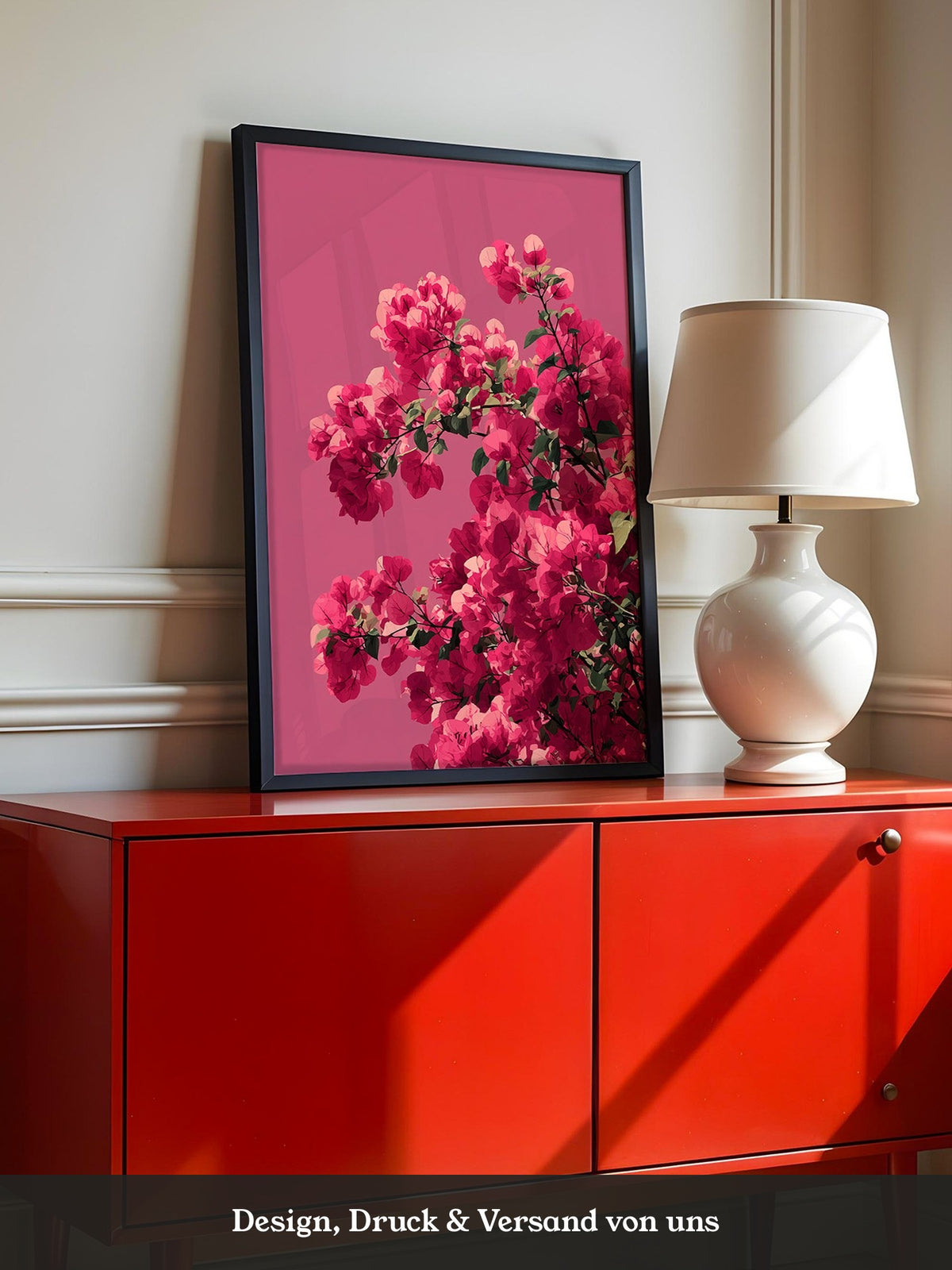 Bougainvillea Rosa Grafik