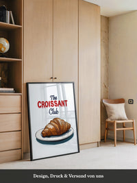 Croissant Club Retro-Stil