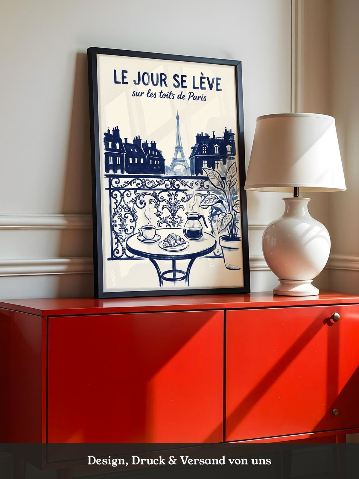 Paris Café Illustration