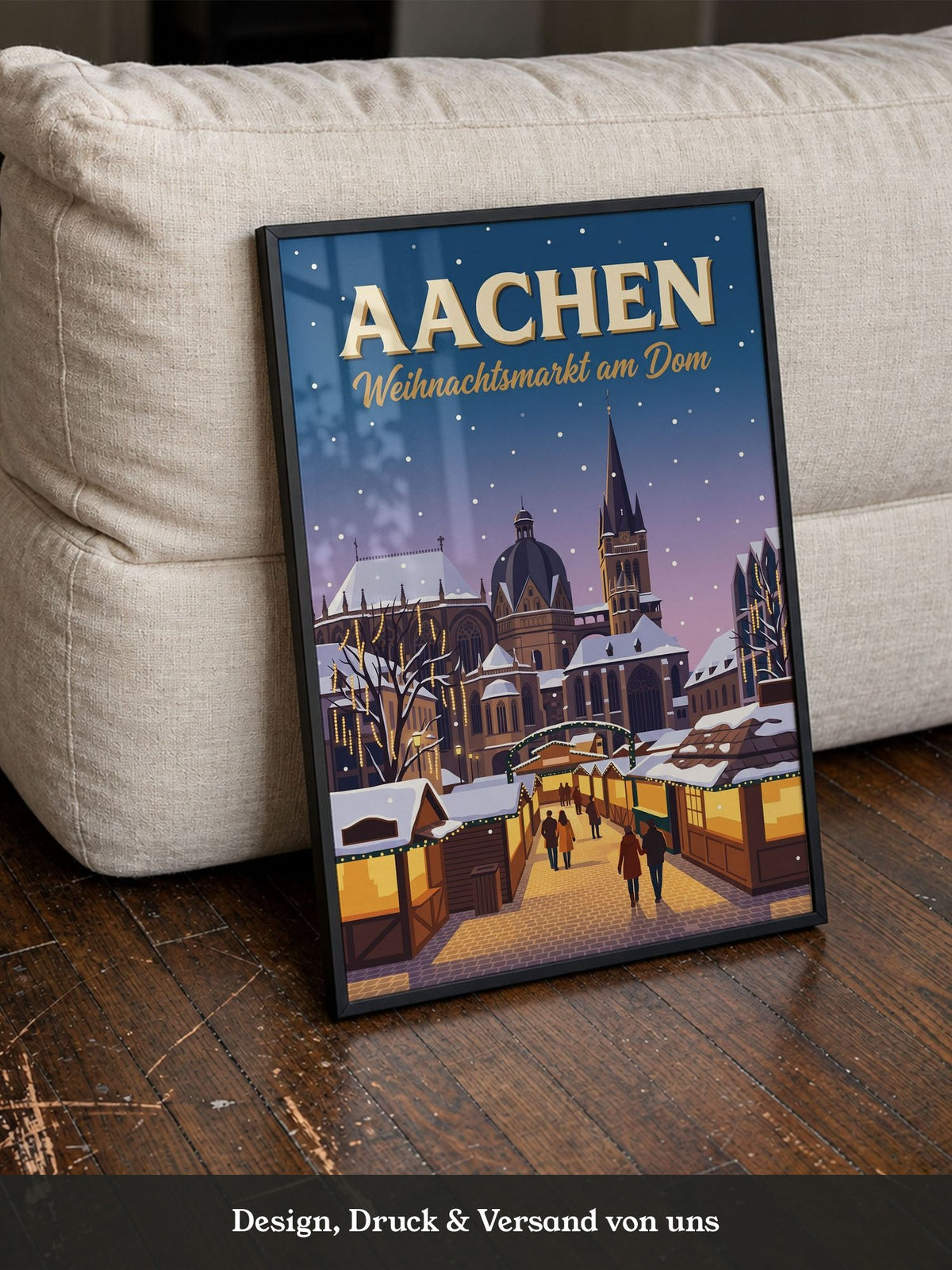Aachen Weihnachtsmarkt Dom