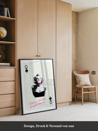 Pokerkönigin Pink PopArt