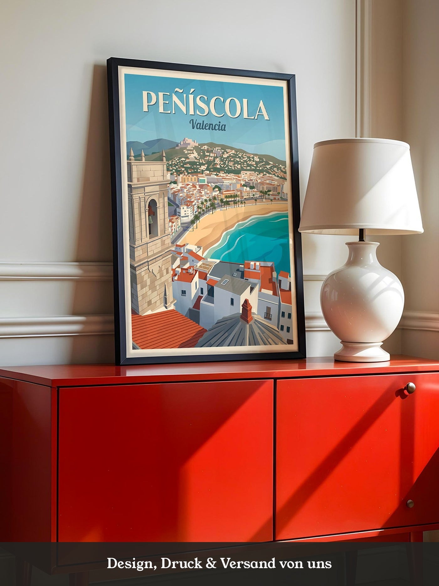 Peñíscola Strand Retro Stil