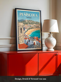 Peñíscola Strand Retro Stil