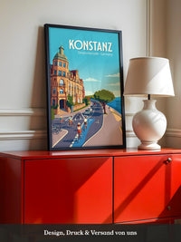 Konstanz Seepromenade Retro