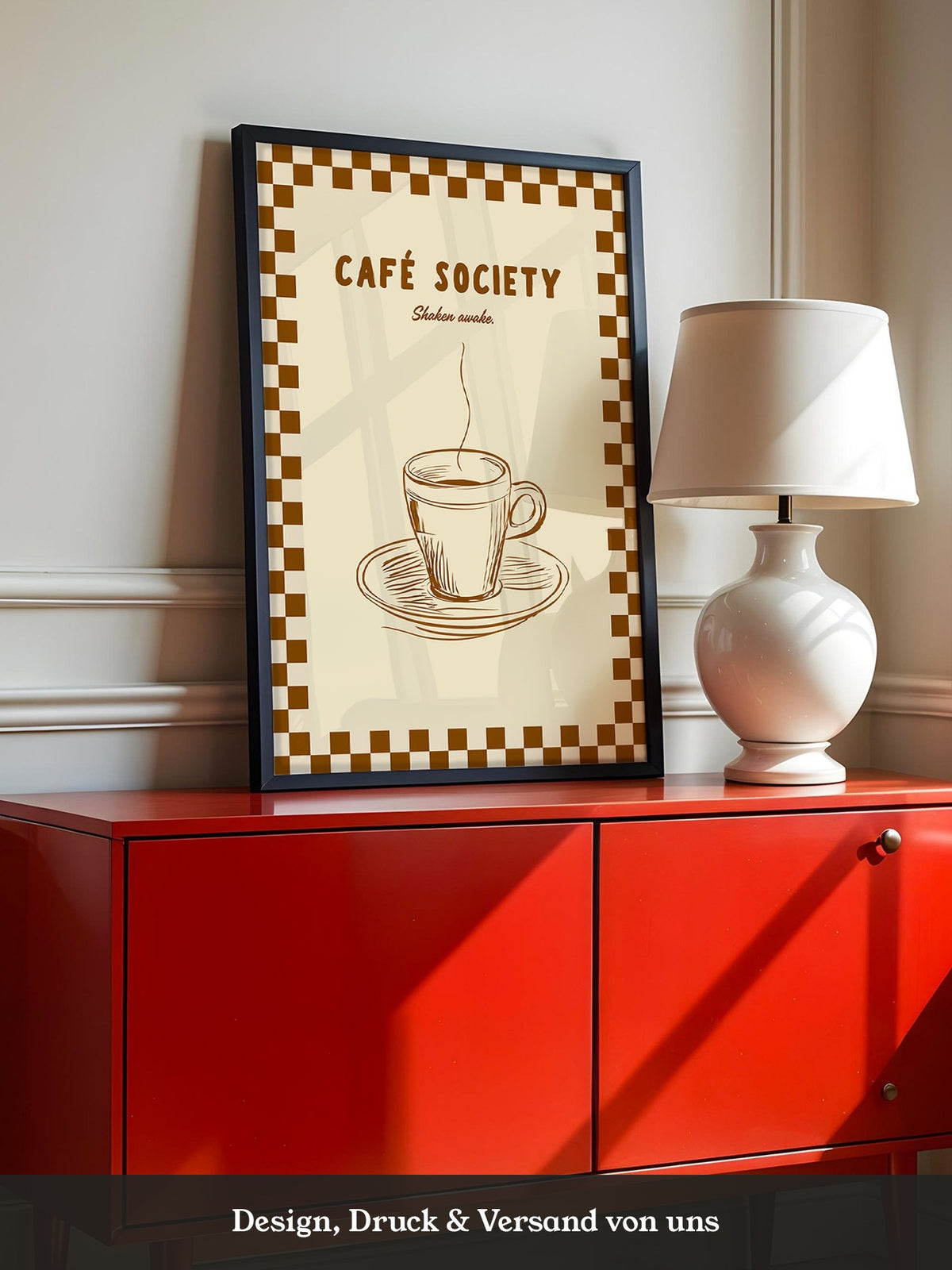 Kaffee Vintage Illustration