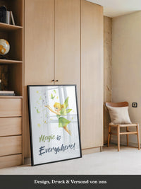 Fee Aquarell Zaubergrün