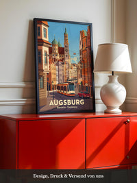 Augsburg Altstadt Retro-Charme