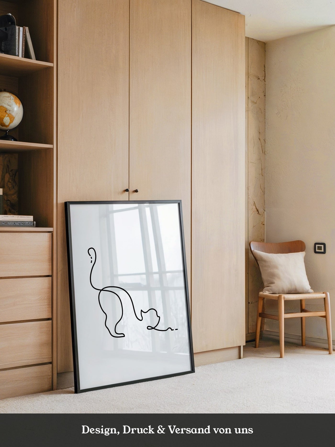 Katzenlinie minimalistisch
