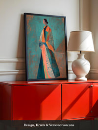 Farbige Robe abstrakt