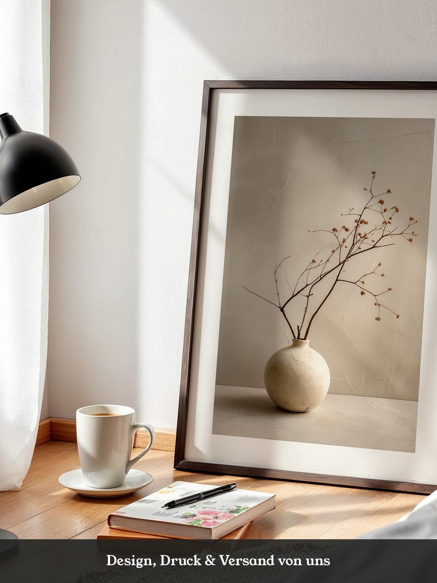 Minimalistischer Zweig Vase
