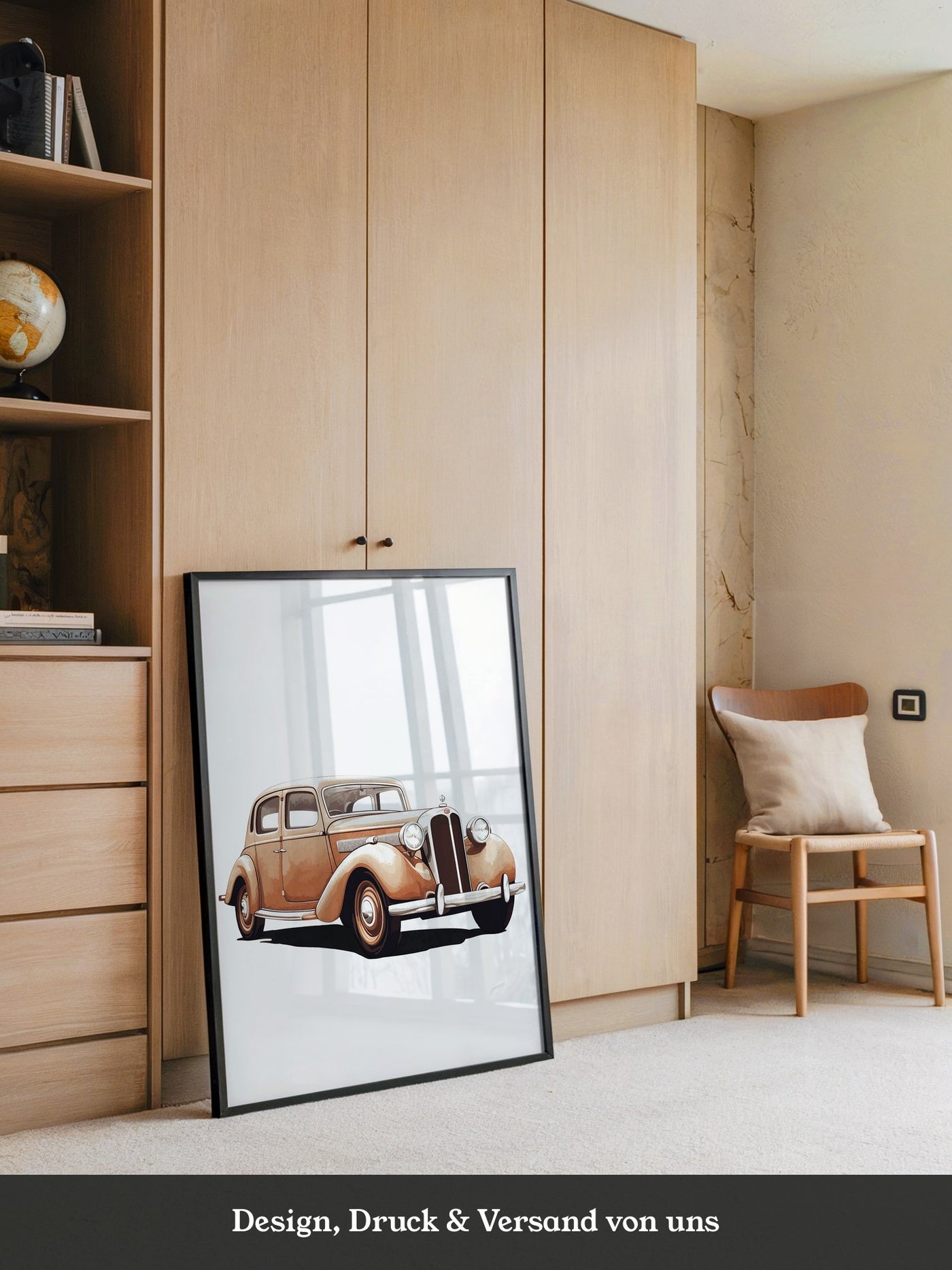 Oldtimer Beige Illustration