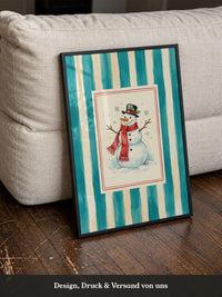 Schneemann Illustration