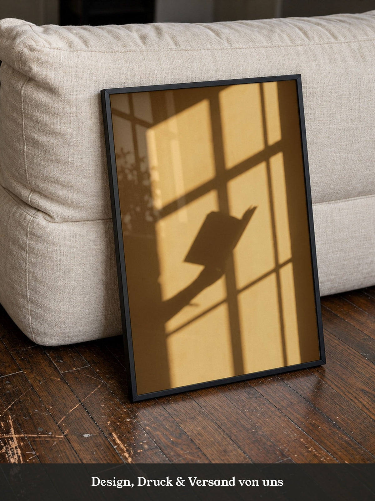 Fenster Silhouette Vogel
