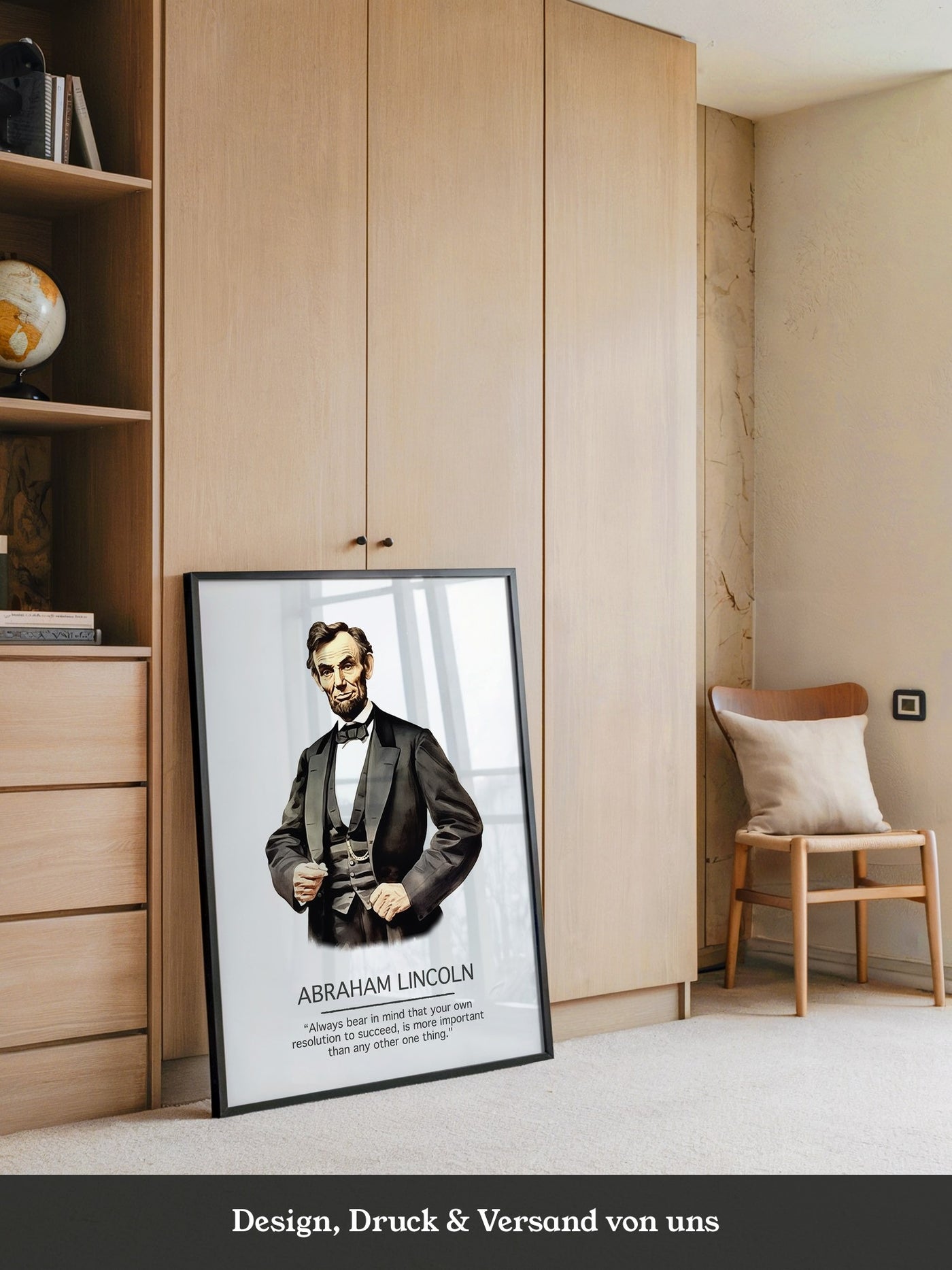 Historische Figur Retro-Stil