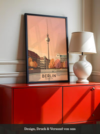 Fernsehturm Berlin Herbstfarben