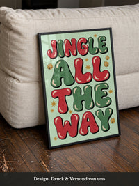 Weihnachtliche Typo