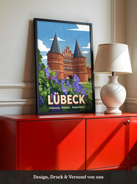 Lübeck Holstentor Vintage