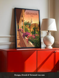 Granada Architektur Sonnenuntergang