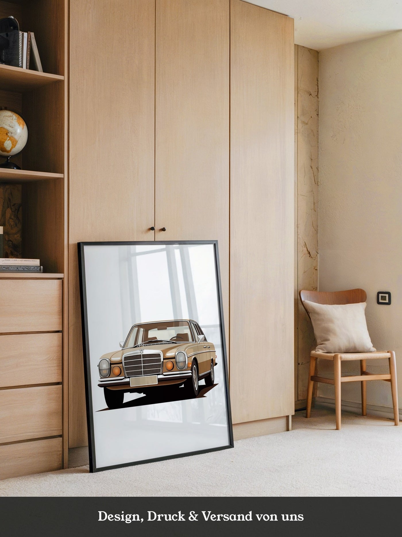 Klassischer Oldtimer Braun