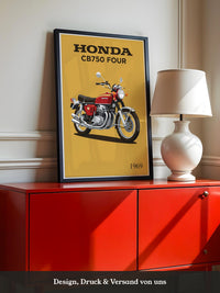 Honda CB750 Klassisch Rot