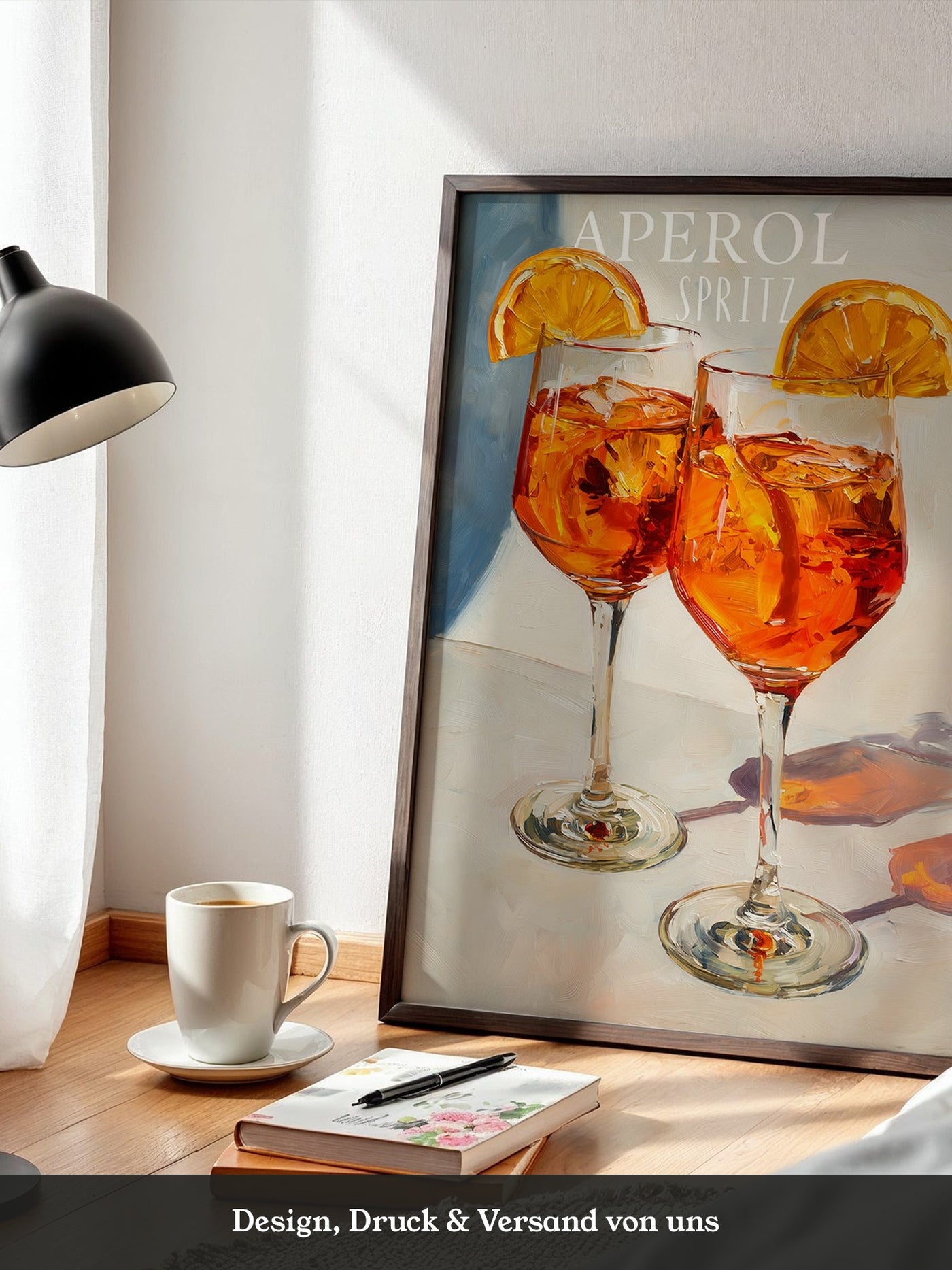 Aperol Spritz Ölmalerei